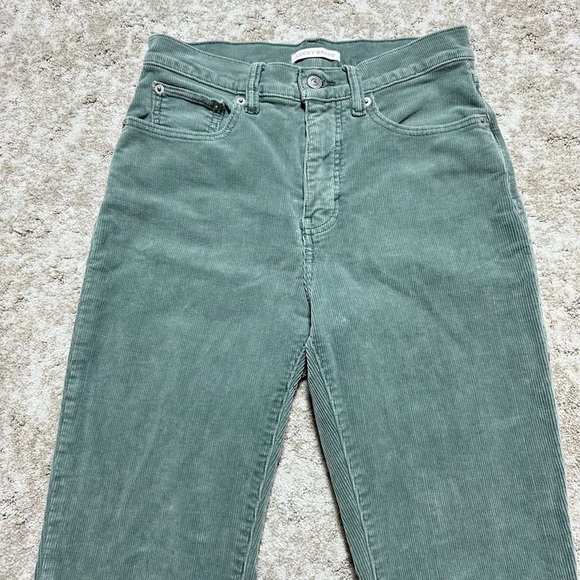Lucky Brand Green Flare Wide Leg Jeans - Picture 5 of 11